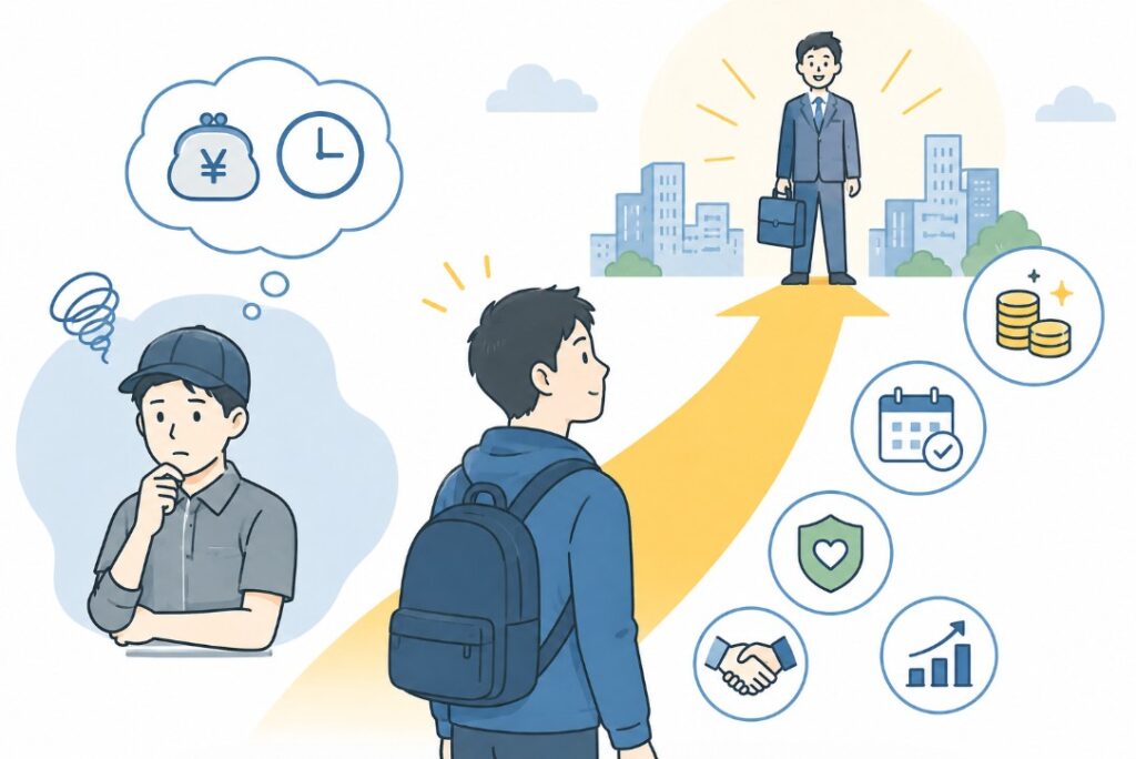 【2026年最新】アルバイトから正社員になる3つのルート