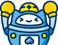 AIPPEAR JOB（アイピアジョブ）を紹介するロボのイラスト